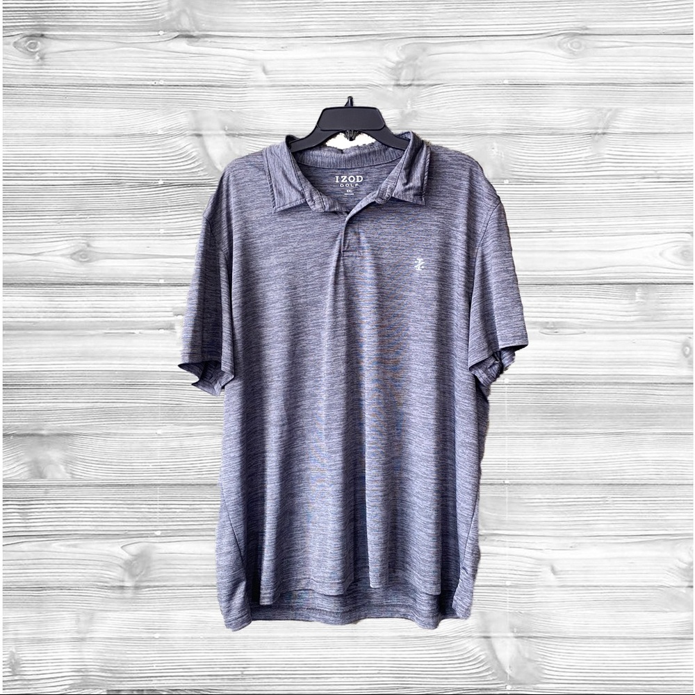 IZOD GOLF Performance Gray Polo Shirt XXL